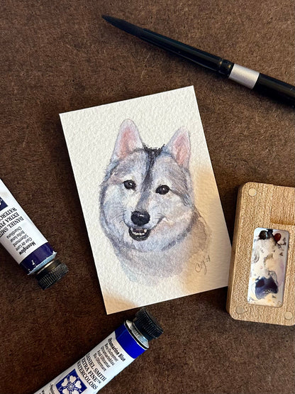 Custom Mini Pet Portrait